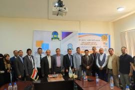 ِجامعة العلوم والتكنولوجيا تكرم فريقها الفائز بلقب بطولة الشباب العربي للمناظرات 