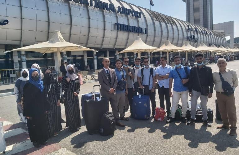 طلبة جامعة السعيد يشاركون في التدريب الخارجي ضمن برنامج تبادل التدريب بين الجامعات العربية.