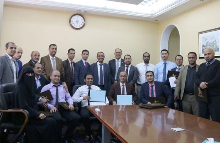 مصرف اليمن البحرين الشامل يواصل تدريب قياداته وموظفيه على معيار التقرير المالي الدولي رقم 9 (IFRS9) ومعيار المحاسبة المالية رقم 30