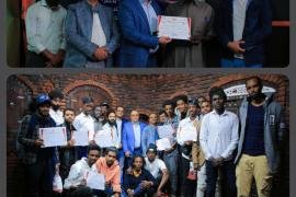 مؤسسة نماء للتمويل الصغير والأصغر تختتم دورة تدريبية  في مجال 《التصوير الرقمي الاحترافي》لـ 《35》لاجئا ولاجئة.