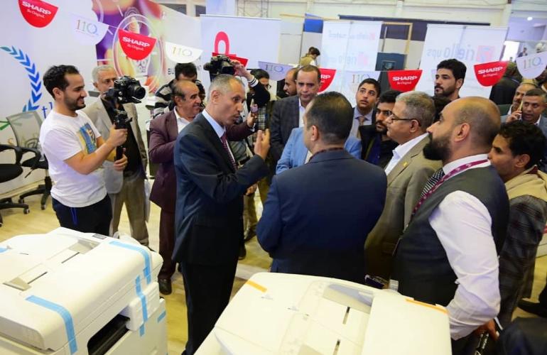 ناتكو تكشف في معرض سايتكس 3 عن جهاز جديد سيشكل نقلة نوعية في القطاع المصرفي اليمني