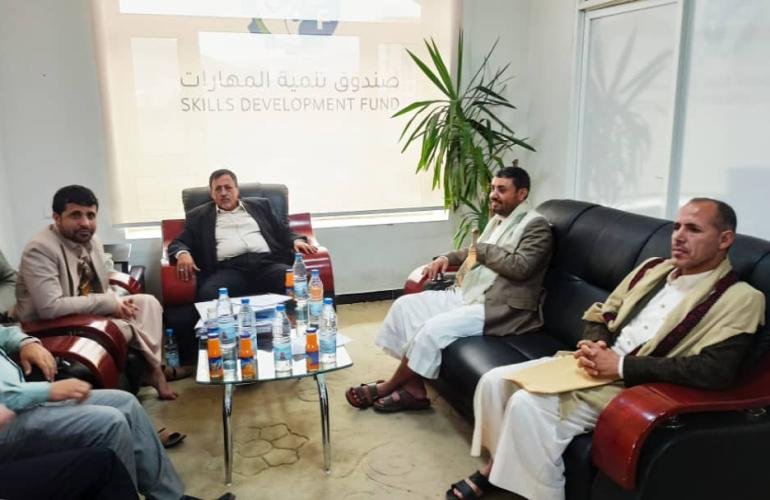 لجنة رئاسية تطلع على مستوى الأداء في صندوق تنمية المهارات