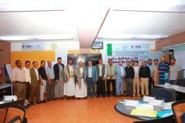 بحضور الأستاذ/ محمود الجنيد مؤسسة نماء للتمويل الصغير والأصغر تختتم دورة تدريبية في إعداد التقارير التنموية والإدارية لقيادة وموظفي المؤسسة.