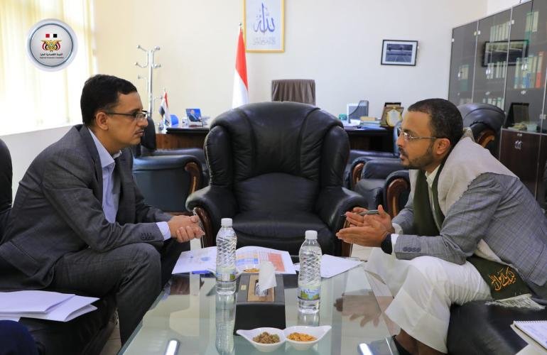 القائم بأعمال رئيس اللجنة الاقتصادية العليا يلتقي رئيس الهيئة العامة للاستثمار