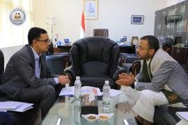 القائم بأعمال رئيس اللجنة الاقتصادية العليا يلتقي رئيس الهيئة العامة للاستثمار