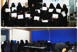 أكاديمية ومؤسسة نماء للتمويل الأصغر تكرمان خريجات برنامج التأهيل للرخصة الدولية لقيادة الحاسوب.
