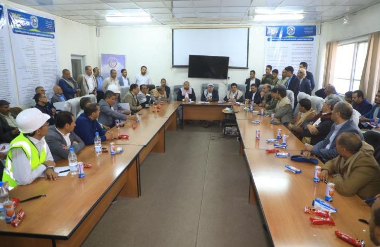 تفقد أوضاع مصنع اسمنت عمران وبحث اليات التطوير والتحديث