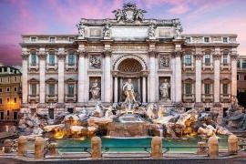 استبدال نافورة تريفي الشهيرة في روما بحوض تمنيات