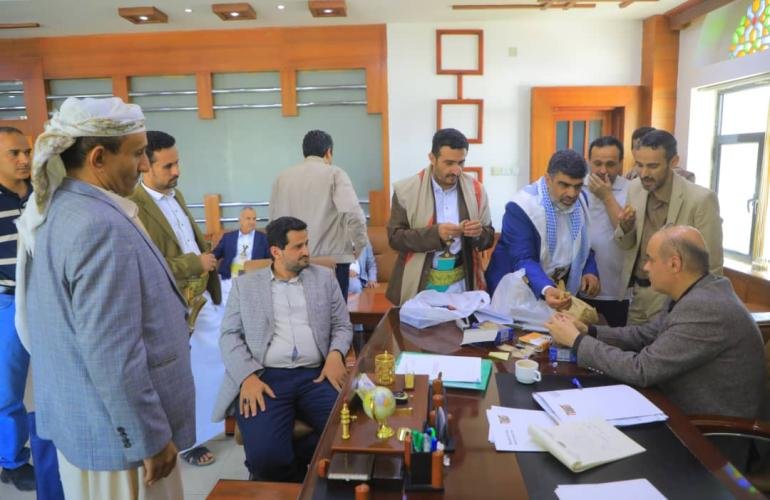 اجتماع برئاسة وزير الاقتصاد يناقش خطة عمل تحول النمط الاستهلاكي من الدقيق الأبيض الى قمح طحين ومخبوزات الحبوب المحلية