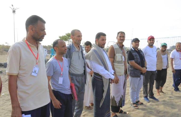 تدشين منافسات بطولة الجمهورية للكرة الطائرة الشاطئية لمنتخبات المحافظات