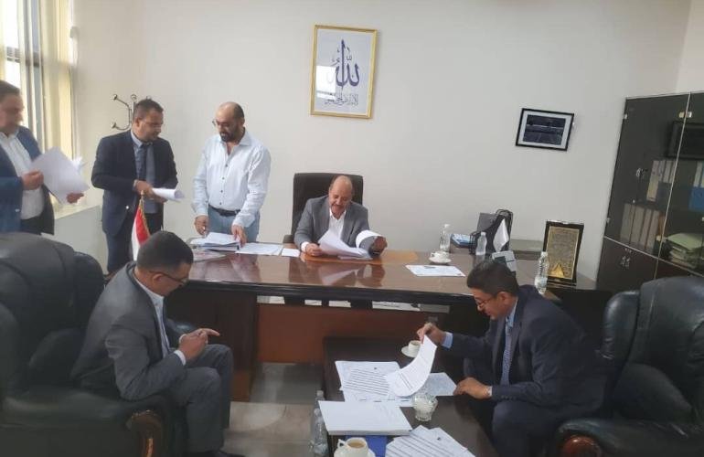 دور استلام وتسليم بين رئيس الهيئة العامة للاستثمار الخلف والسلف