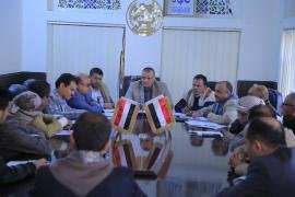 القائم بأعمال وزير الاقتصاد يلتقي ملاك وممثلي معامل الدباغة ومصانع الجلديات